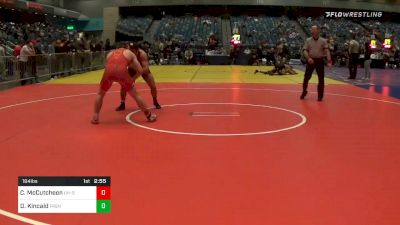 184 lbs Consolation - Christian McCutcheon, UN-Oklahoma State vs Dominic Kincaid, Fresno State