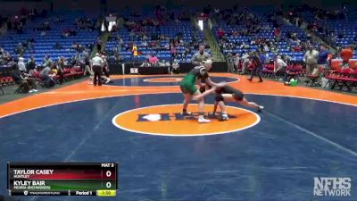 110 lbs Cons. Round 2 - Kyley Bair, Peoria (Richwoods) vs Taylor Casey, Huntley