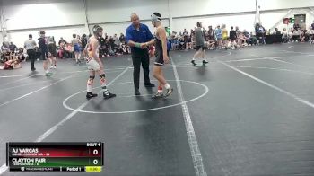 105 lbs Round 2 (4 Team) - AJ Vargas, Daniel Cormier WA vs Clayton Fair, Terps Xpress