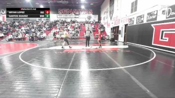 132 lbs Semifinal - Santos Suarez, Wendell vs Bryan Lopez, Oakley