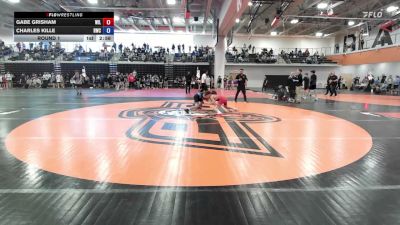113 lbs Round 1 - Gabe Grisham, Willard vs Charles Kille, Ray-Pec Wrestling Club