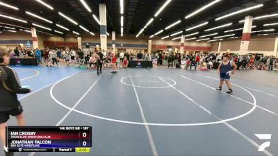 187 lbs Round 1 - Ian Crosby, Texas Elite Wrestling Club vs Jonathan Falcon, 806 Elite Wrestling