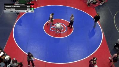 252 lbs Consi Of 32 #2 - Garrett Dluhos, Westmont Hilltop vs Noah Rose, Waynesburg Central