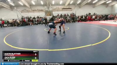 285 lbs Cons. Round 5 - Zach Rusin, Douglas County vs Austin Blattner, Ralston Valley