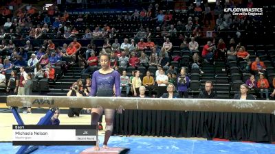 Michaela Nelson - Beam, Washington - 2019 NCAA Gymnastics Regional Championships - Oregon State