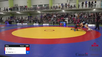 65kg Quarterfinal - Kona Kim, Guelph WC vs Mackenzie Kearns, Mountaintop WC