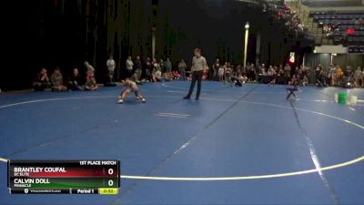 60 lbs 1st Place Match - Brantley Coufal, DC Elite vs Calvin Doll, Pinnacle