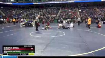 2 lbs Cons. Round 2 - Christian Garcia, Bunker Hill vs Brandon Davidson, Bunn