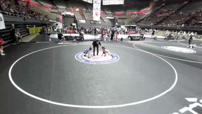 49-53 lbs Semis - Amia Lopez, Savage House Wrestling Club vs Gianna Unpingco, One Shot Wrestling