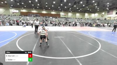 81 lbs Consolation - Rylan Marriott, Carson Valley Wildcats vs Jake Slater, Top Fuelers WC