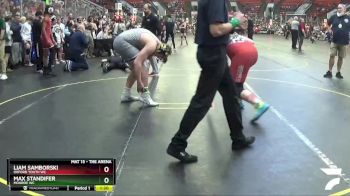 Quarterfinal - Max Standifer, Monroe WC vs Liam Samborski, Oxford Youth WC