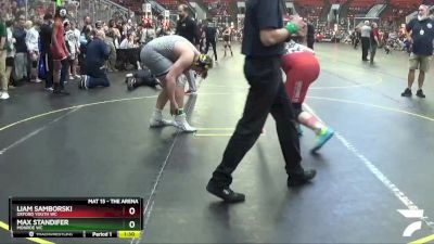 Quarterfinal - Max Standifer, Monroe WC vs Liam Samborski, Oxford Youth WC