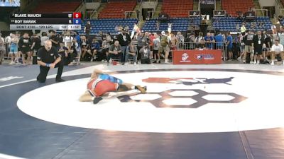 120 lbs Champ. Rd Of 16 - Blake Mauch, Utah vs Roy Barak, Florida