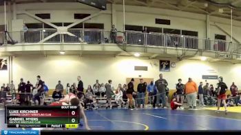 114 lbs Semifinal - Luke Kirchner, Jennings County Wrestling Club vs Gabriel Myers, Decatur Wrestling Club