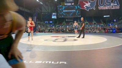 132 lbs Cons. Rd Of 64 - Zander Samargia, AL vs Charlie Trujillo, TX