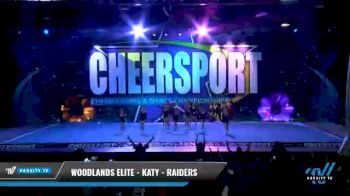 Woodlands Elite - Katy - Raiders [2021 L2 Youth - Small - B Day 2] 2021 CHEERSPORT National Cheerleading Championship