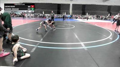 50 lbs Rr Rnd 1 - Lucas Hoar, Revival White K-3 vs Gabriel Graham, Clearview K3