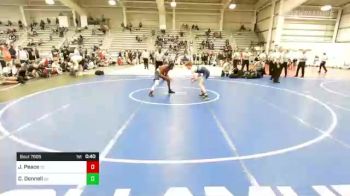 113 lbs Consolation - Jermaine Peace, SC vs Cash Donnell, OK