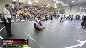 145 lbs Semifinal - Emiree Edoho, Highland vs Casey Otero, Norwalk