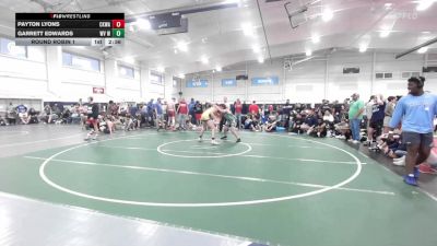 220 lbs Round Robin 1 - Payton Lyons, Ckwa-hs vs Garrett Edwards, WV Wild-HS
