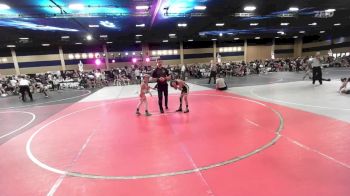 69 lbs Quarterfinal - Matthew Moreno, Hawkeye WC vs Keyan Garduno, Pirates