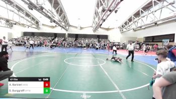 47-T lbs Quarterfinal - Angelo Barbieri, All I See Is Gold Academy vs Sawyer Burggraff, Upper Township