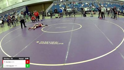 10U Boys - 63 lbs 7th Place Match - Jaime Almaguer, Victory Wrestling-Central WA vs Taetem Kunze, Salem Elite Mat Club