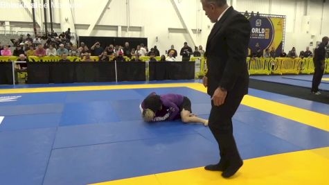 Pio John B Maliwat vs Ian Sebastian Wood 2024 World IBJJF Jiu-Jitsu No-Gi Championship