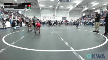 46 lbs Quarterfinal - Bryson Oconnor, Elgin Wrestling vs Jaxson Dunn, Cotton County Wrestling Club