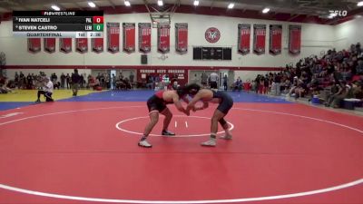 174 lbs Quarterfinal - Ivan Natceli, Palomar College vs Steven Castro, Lemoore College
