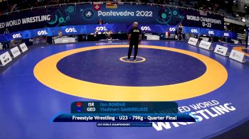 79 kg 1/4 Final - Ilan Bondar, Israel vs Vladimeri Gamkrelidze, Georgia