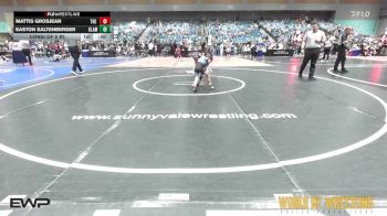 49 lbs Consi Of 8 #2 - Mattis Grosjean, The Best Wrestler vs Easton Saltenberger, Klamath Prep