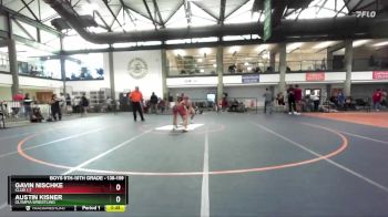 138-159 lbs Cons. Round 2 - Gavin Nischke, Club 1:7 vs Austin Kisner, Olympia Wrestling