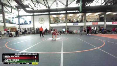 138-159 lbs Cons. Round 2 - Gavin Nischke, Club 1:7 vs Austin Kisner, Olympia Wrestling