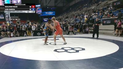 285 lbs Champ. Rd Of 64 - Sullivan Haas, Michigan vs Luis Garcia, Kansas