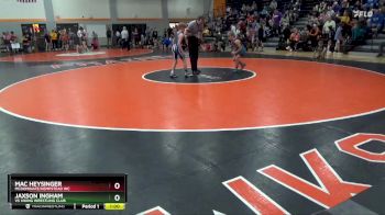 N-12 lbs Quarterfinal - Mac Heysinger, McDominate/Hempstead WC vs Jaxson Ingham, VS Viking Wrestling Club