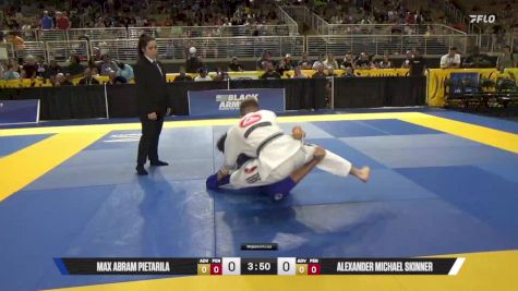 Alexander Michael Skinner vs Max Abram Pietarila 2025 Pan Kids Jiu-Jitsu IBJJF Championship