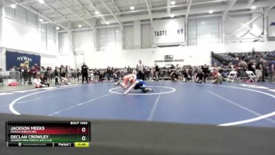 78 lbs Cons. Round 2 - Jackson Meeks, Mexico Wrestling vs Declan Crowley, Journeymen Wrestling Club