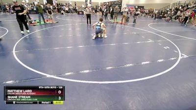 126 lbs Cons. Round 2 - Matthew Laird, Callan Wrestling Academy vs Shane Stream, Lincoln-Way Wrestling Club