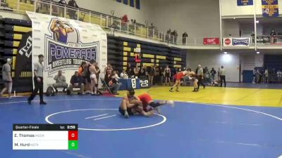 133 lbs Quarterfinal - Elijah Thomas, Moon vs Mike Hurd, Notre Dame GP