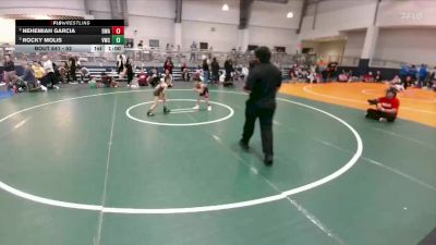 52 lbs Cons. Round 1 - Nehemiah Garcia, Bandas Wrestling Academy vs Rocky Molis, Vici Wrestling Club