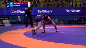 48 kg 1/4 Final - Yedige Toleutayev, Kazakhstan vs Kai Kogasako, Japan