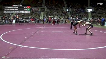6-7A 114 Quarterfinal - Juliana Eldridge, Wetumpka vs Danielle Selman, Daphne