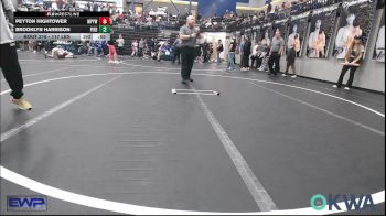 117 lbs Quarterfinal - Jersey Yanes, D3 Wrestling Cluib vs Sierra Hopkins, Hennessey Takedown Club