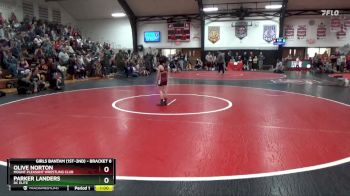 Bracket 8 lbs Round 2 - Olive Norton, Mount Pleasant Wrestling Club vs Parker Landers, DC Elite