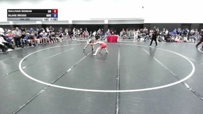 113 lbs Sullivan Sigman, South Dakota Blue vs Blake Brose, Minnesota Red