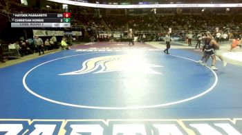 I-190 lbs Cons. Round 4 - Hayden Passaretti, Saratoga Springs vs Christian Horeis, East Islip