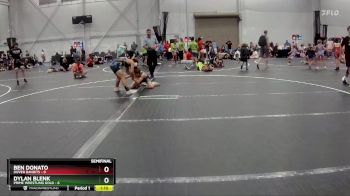 106 lbs Semis (4 Team) - Ben Donato, Dover Bandits vs Dylan Blenk, Prime Wrestling Gold