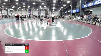 126 lbs Consi Of 32 #1 - Tiaj Thao, NC vs Adam Perez, TN