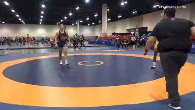 92 kg 5th Place - Kordell Norfleet, Sunkist Kids Wrestling Club vs Jonathan Aiello, Unattached